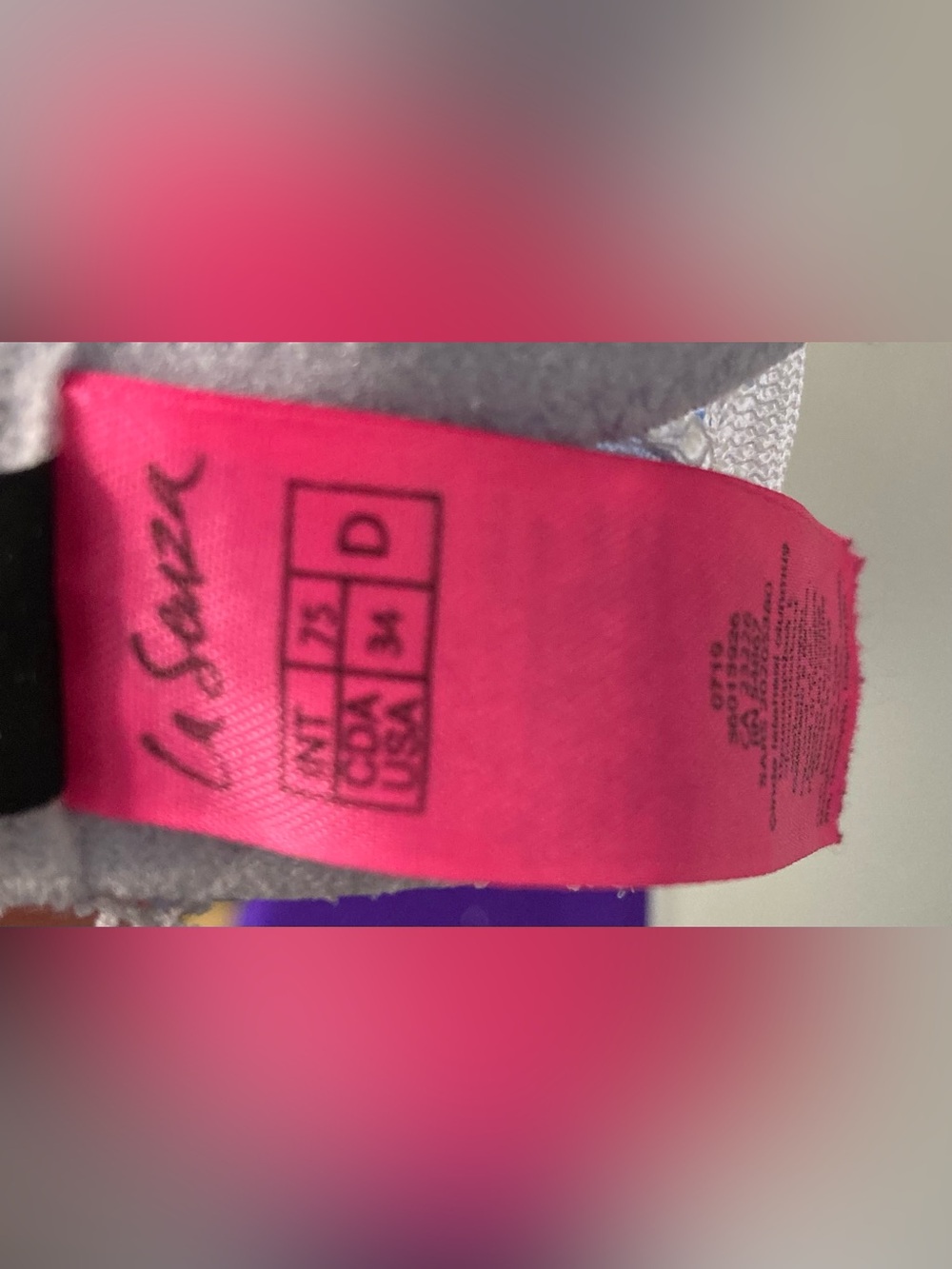 La Senza Beyond Sexy Shimmer Push Up Bra 34D - Picture 3 of 5